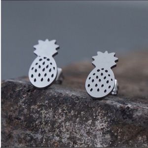 🔥5 for $25🔥 Stainless Steel Pineapple Earrings